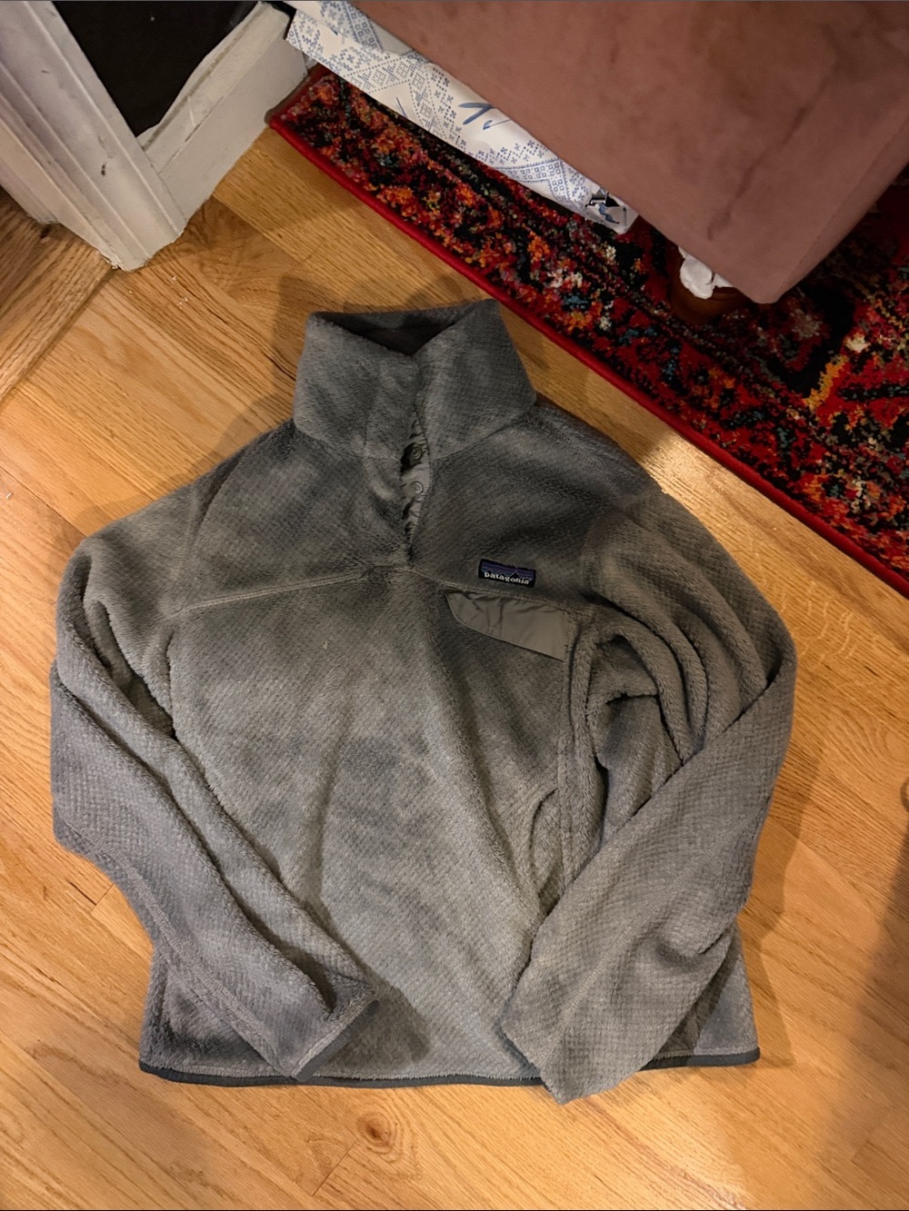 Patagonia women’s Turtleneck Quarter-Snap Fleece Pullover